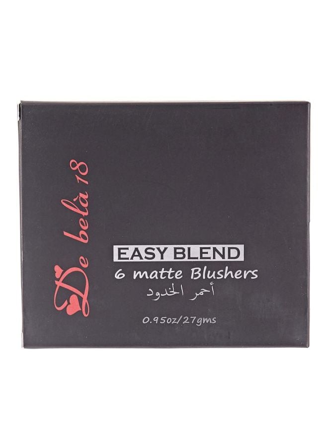 Easy Blend 6 Matte Blushers 1046/3 - v1604327282/N18791342A_4