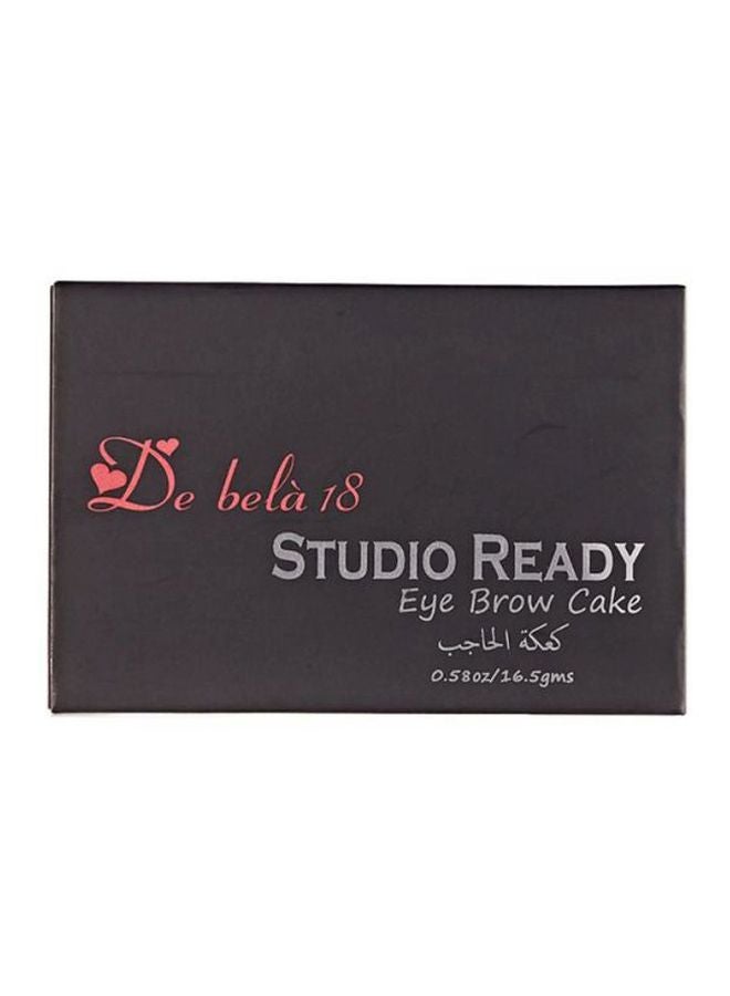 De Bela 18 Studio Ready Eye Brow Cake Multicolour 01  - Image 3