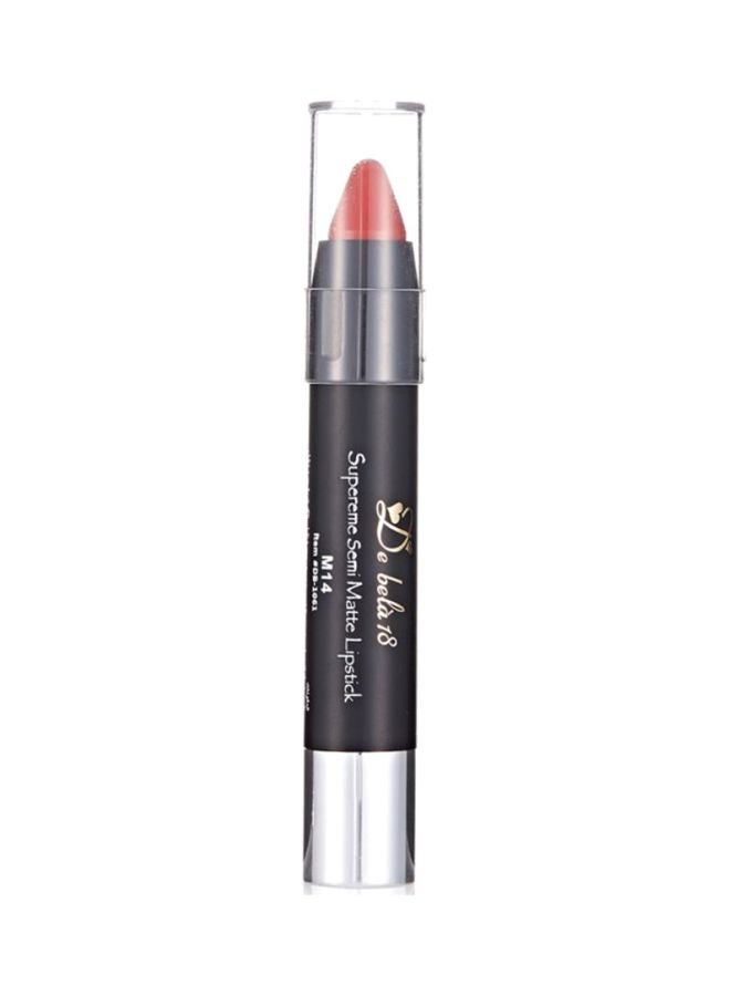 De Bela 18 Supereme Semi Matte Lipstick Red M14  - Image 2