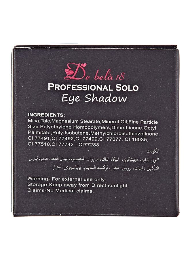 De Bela 18 Professional Solo Eye Shadow White 01  - Image 4