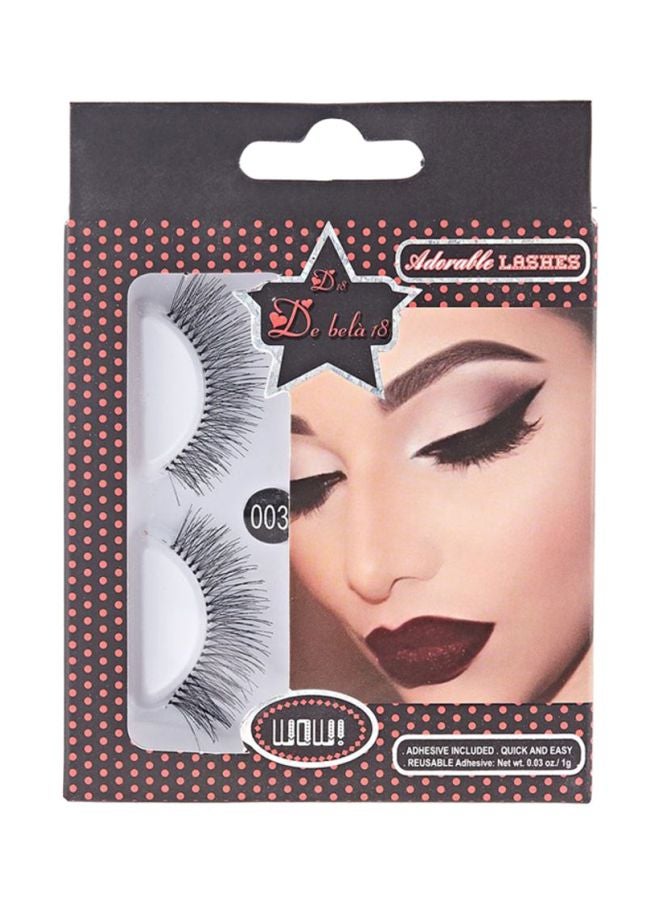 De Bela 18 WOW Adorable Lashes Black 003  - Image 2
