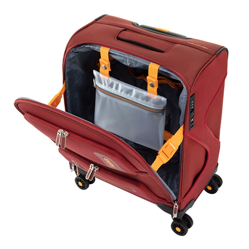 AMERICAN TOURISTER Maxwell Small Cabin Luggage Trolley Bag 20 inch Purple  - Image 4