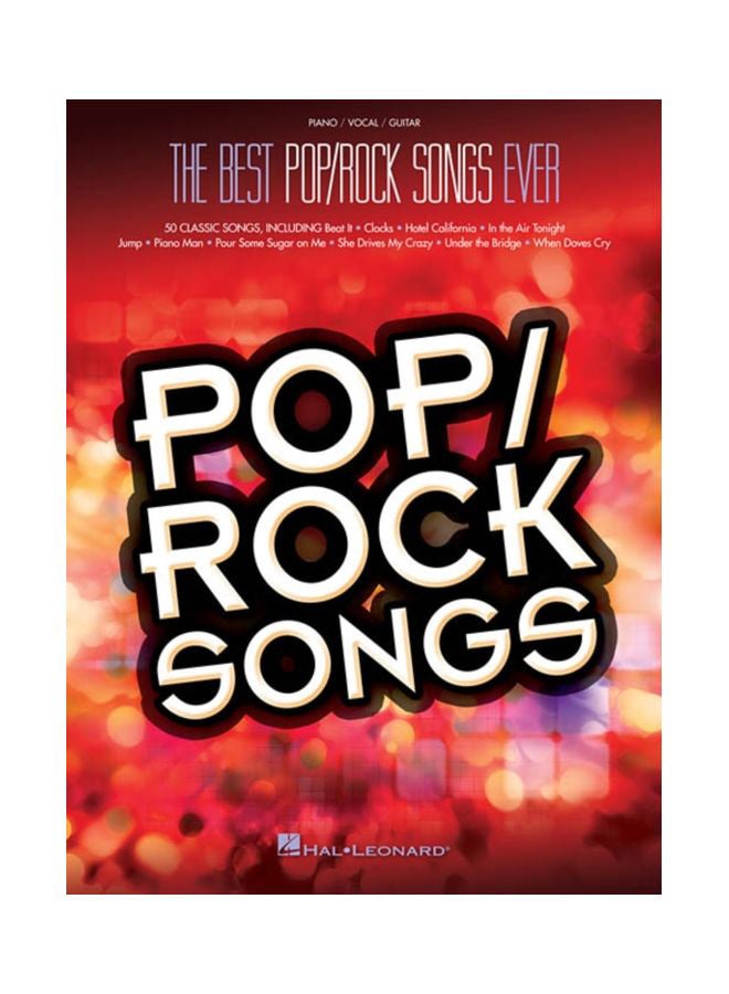 The Best Pop/Rock Songs Ever Paperback English by Hal Leonard Publishing Corporation - 41974