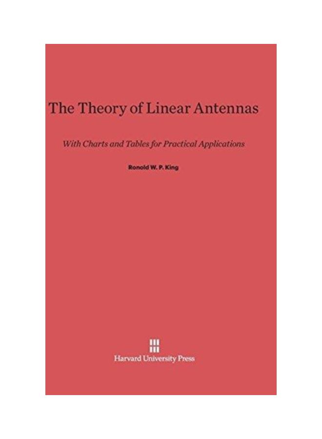 The Theory Of Linear Antennas hardcover english - 19 May 2014 