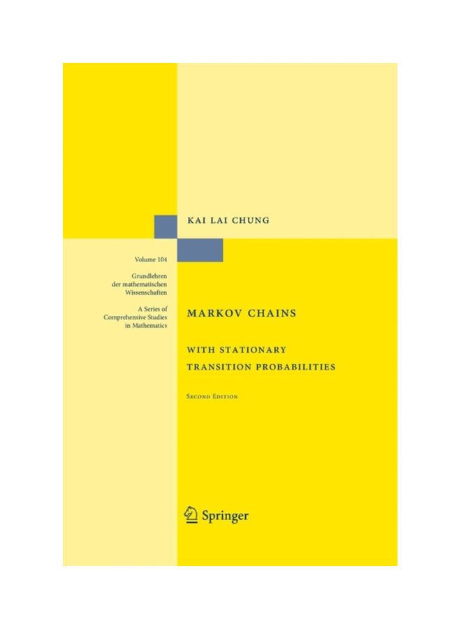 Markov Chains: With Stationary Transition Probabilities paperback english - 17 Jul 2012 