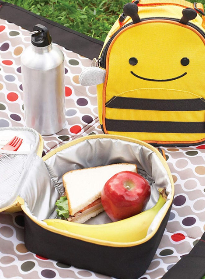 Skip Hop - Bee Print Insulated Lunch Bag Multicolour - Image 1