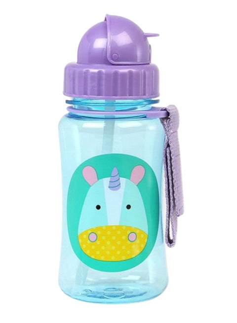 Zoo Straw Bottle -  Unicorn