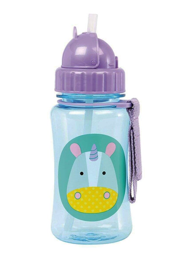 Zoo Straw Bottle -  Unicorn