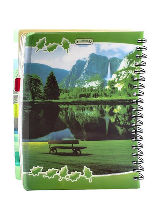 ROCO Single Ruled Notebook, 100 Sheets multicolour