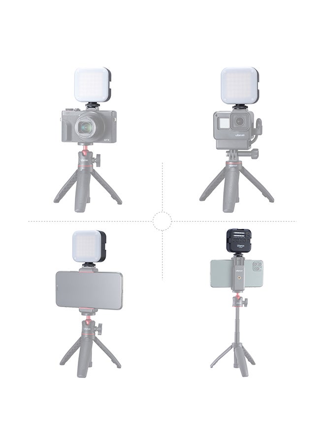 Ulanzi U-Bright Pocket Rechargeable LED Black 10.50x4.00x8.00cm - Image 2