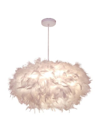 Feather Ceiling Pendant LED Light white 140x45cm - v1604342939/N41339715A_1