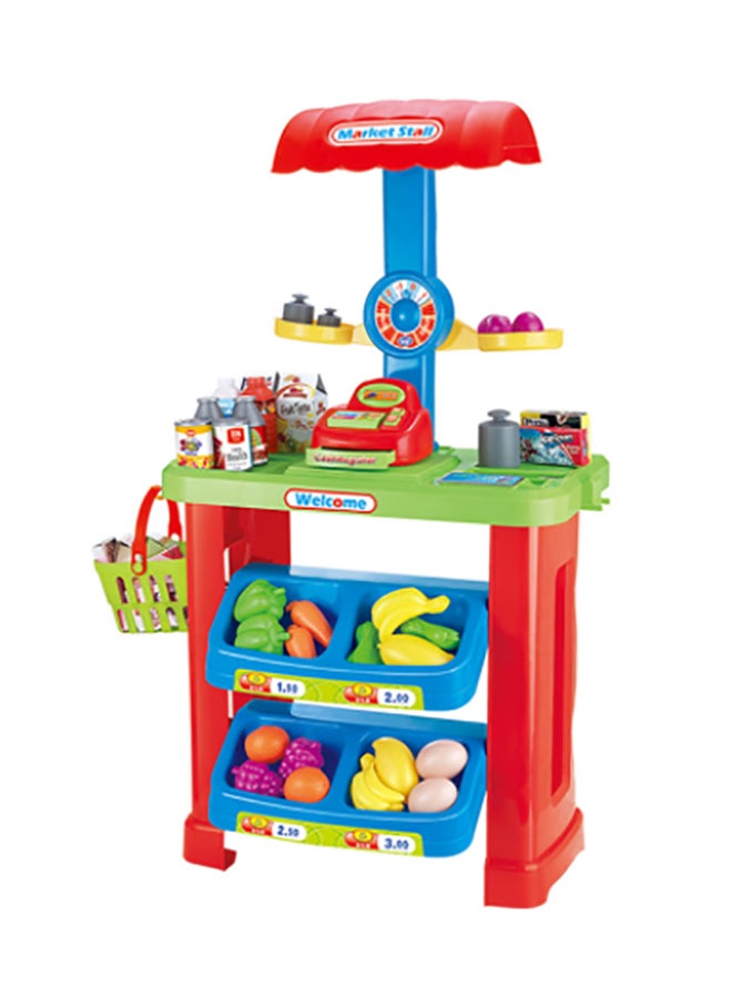 بوهوي مجموعة ألعاب بنمط كشك للتسوق