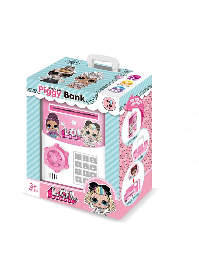 FAMILY CENTER Cash Box Small Trolley Bag Made Up With Premium Quality Durable And Sturdy 23x18x11cm 