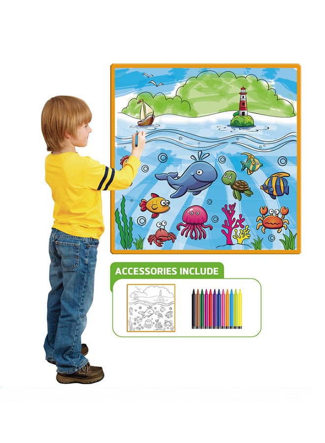 FAMILY CENTER Painting Canvas 22-551 8cm