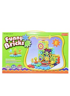 Funny Bricks 81-Piece Building Blocks Bricks Toy 34.2x22.4x6.2cm