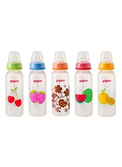 Fruit Printed Baby Feeding Bottle 240ml - Assorted