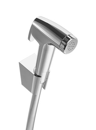 Toilet Spray Shattaf With Flexible Hose Silver - v1604378869/N40358192A_1