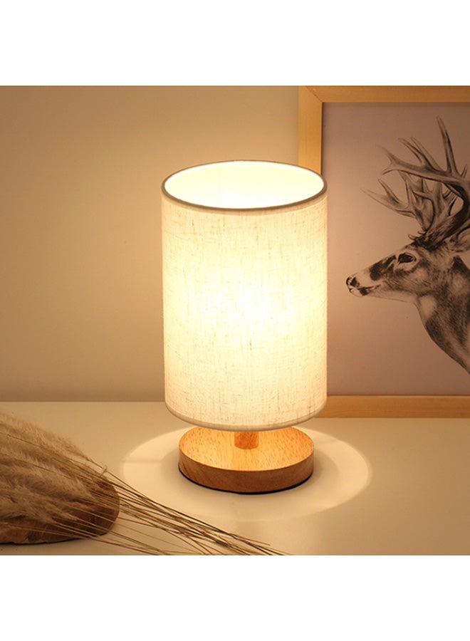 LED Night Light Bedroom Table Lamp Beige 14x27x12cm  - Image 5