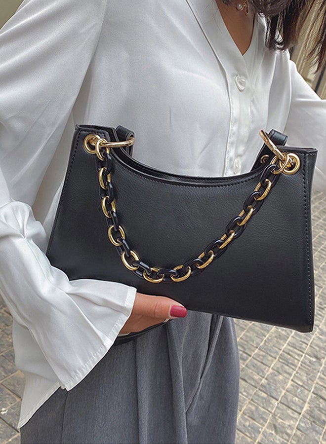 One-Shoulder Armpit Bag Black  - Image 3