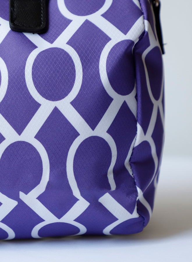CANDY ROYAL Double Shoulder Bag Purple  - Image 4