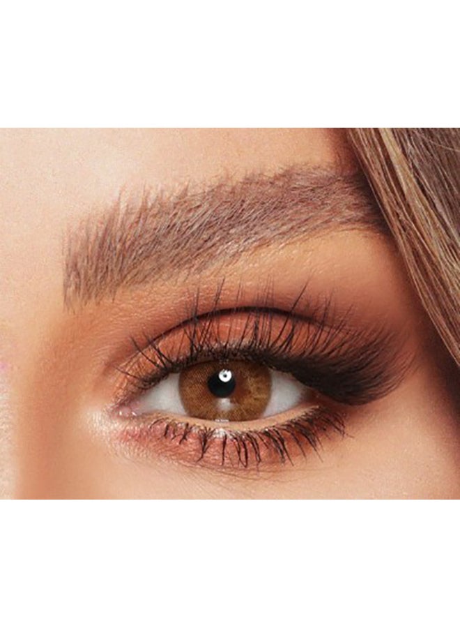 Amara women Pack Of 2 Macchiato Monthly Disposable Contact Lenses - Image 1