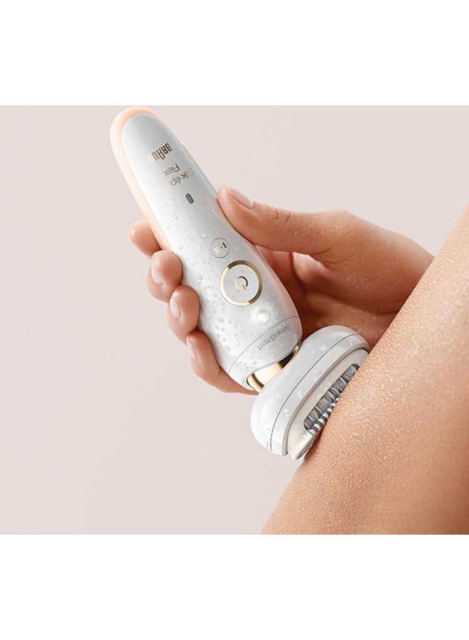 براون سيلك-إبيل 9 جهاز إزالة الشعر فليكس 9-002 مع استخدام سلكي ولاسلكي لإزالة الشعر الرطب والجاف برأس مرن لإزالة الشعر بسهولة - Image 4