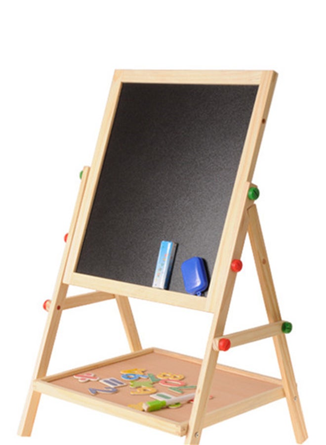 null - Multifunctional 2-In-1 Magnetic Board At One Side And Chalkboard On Other 50x4.5x36cm - Image 1