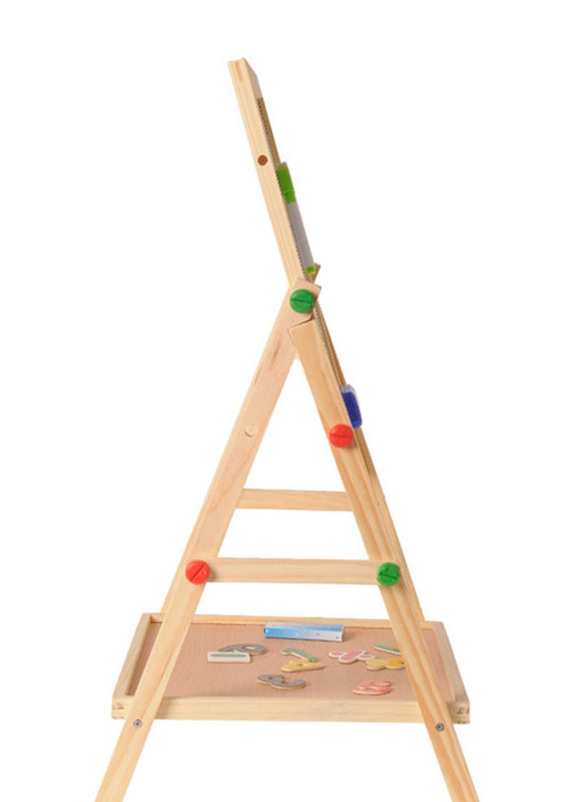 null - Multifunctional 2-In-1 Magnetic Board At One Side And Chalkboard On Other 50x4.5x36cm - Image 1