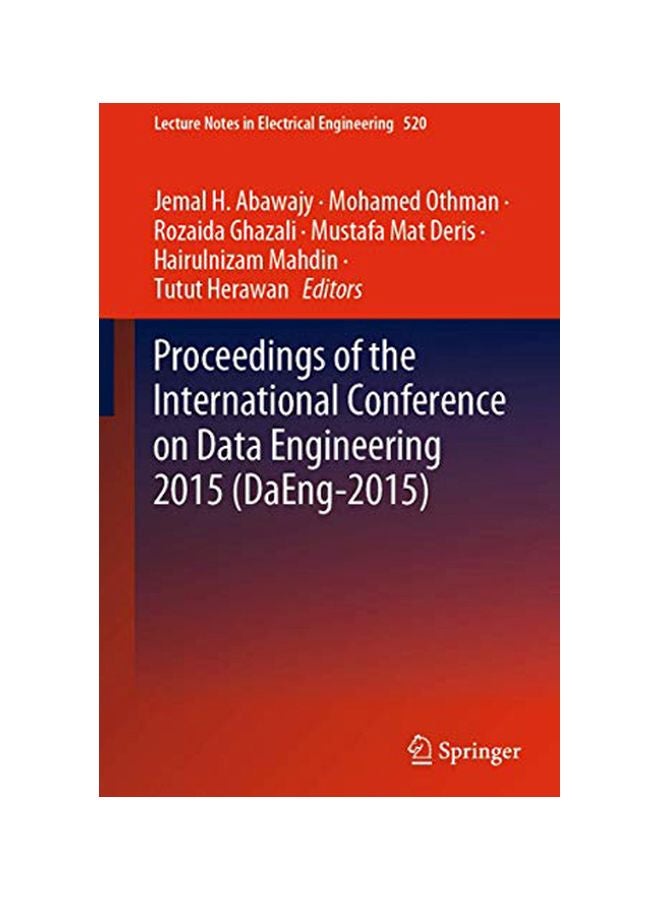 Proceedings Of The International Conference On Data Engineering 2015 (DaEng-2015) hardcover english - 1 Oct 2019 