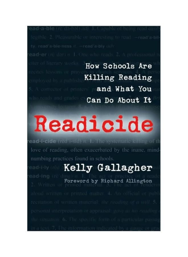 Readicide: How Schools Are Killing Reading And What You Can Do About It paperback english - 28 Feb 2009 