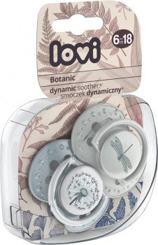 lovi 2-Piece Dynamic Silicone Soother Set - Image 2