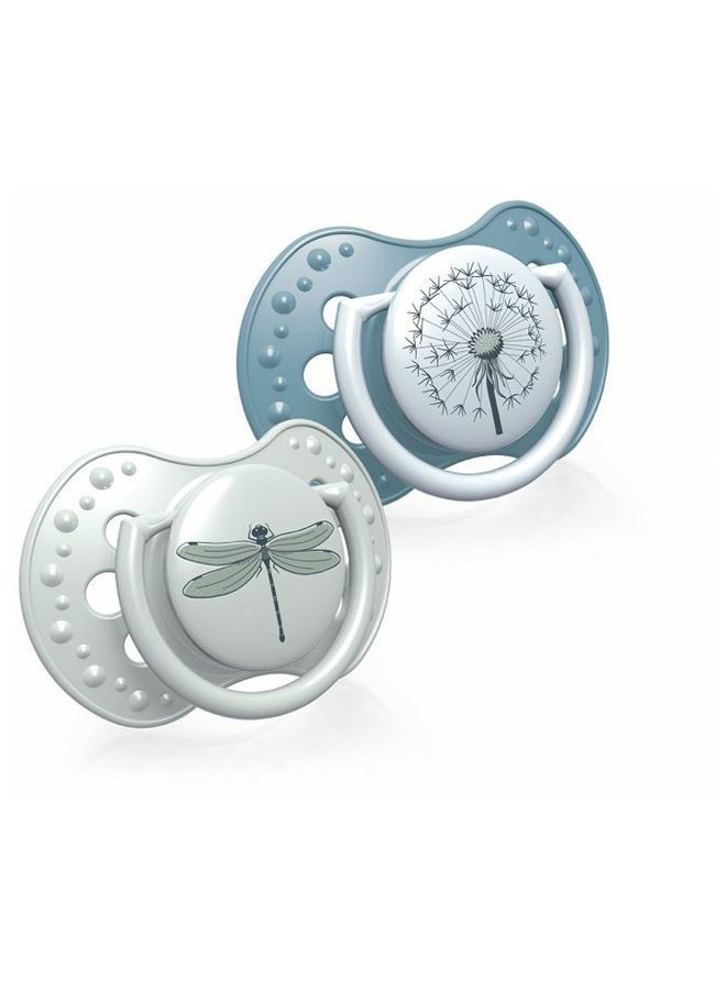lovi 2-Piece Dynamic Silicone Soother Set - Image 1