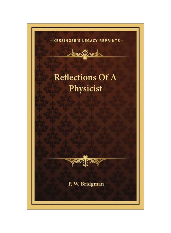 Reflections Of A Physicist hardcover english - 10 Sep 2010 