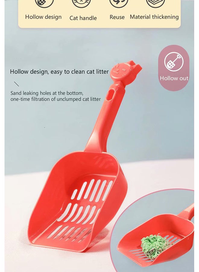 Generic Cat Litter Scoop Red 26x7x4.2cm  - Image 4