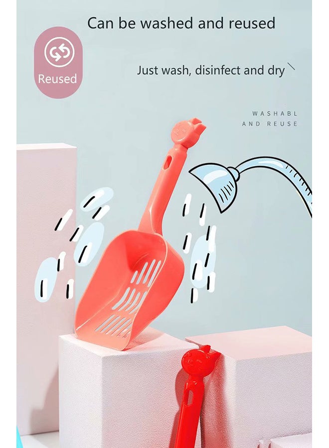 Generic Cat Litter Scoop Red 26x7x4.2cm  - Image 5