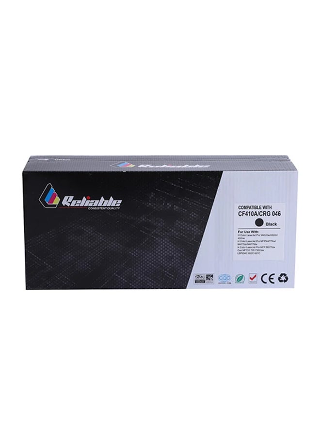 Reliable - Replacement  Toner Cartridge  For Hp  Cf410A Black - Image 1