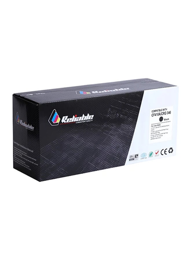 Reliable - Replacement  Toner Cartridge  For Hp  Cf410A Black - Image 1