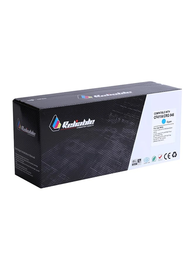 Reliable Replacement  Toner Cartridge  For Hp  Cf411A Cyan - Image 2