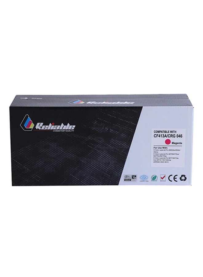 Reliable Replacement  Toner Cartridge  For Hp  Cf413A Magenta - Image 1
