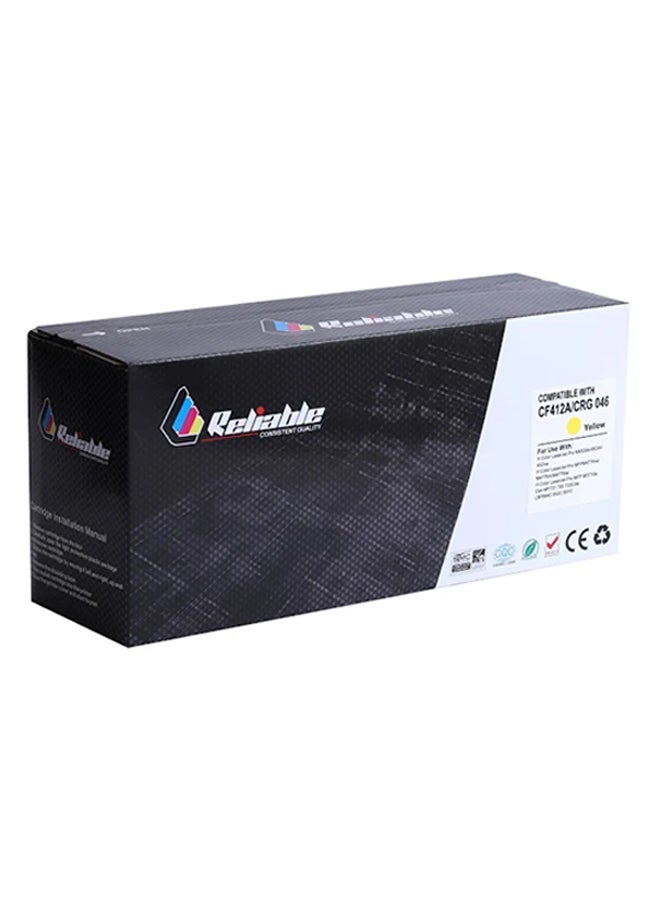 Reliable Replacement  Toner Cartridge  For Hp  Cf412A Yellow - Image 2