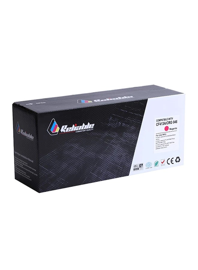 Reliable Replacement  Toner Cartridge  For Hp  Cf413A Magenta - Image 2