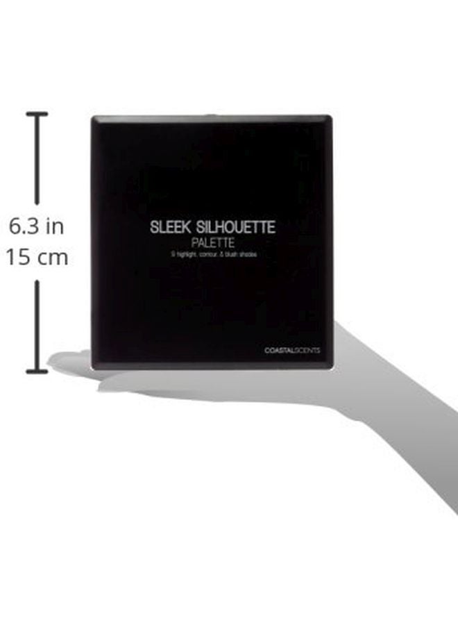 COASTAL SCENTS Sleek Silhouette Blush Palette PL-017 - Image 4