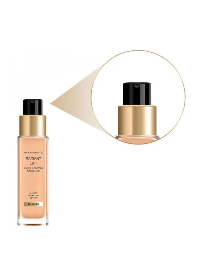 Max Radiant Lift Foundation Amber 90