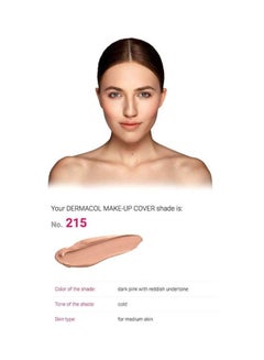 Dermacol Make-Up Cover Foundation SPF30 215 Beige  - Image 5