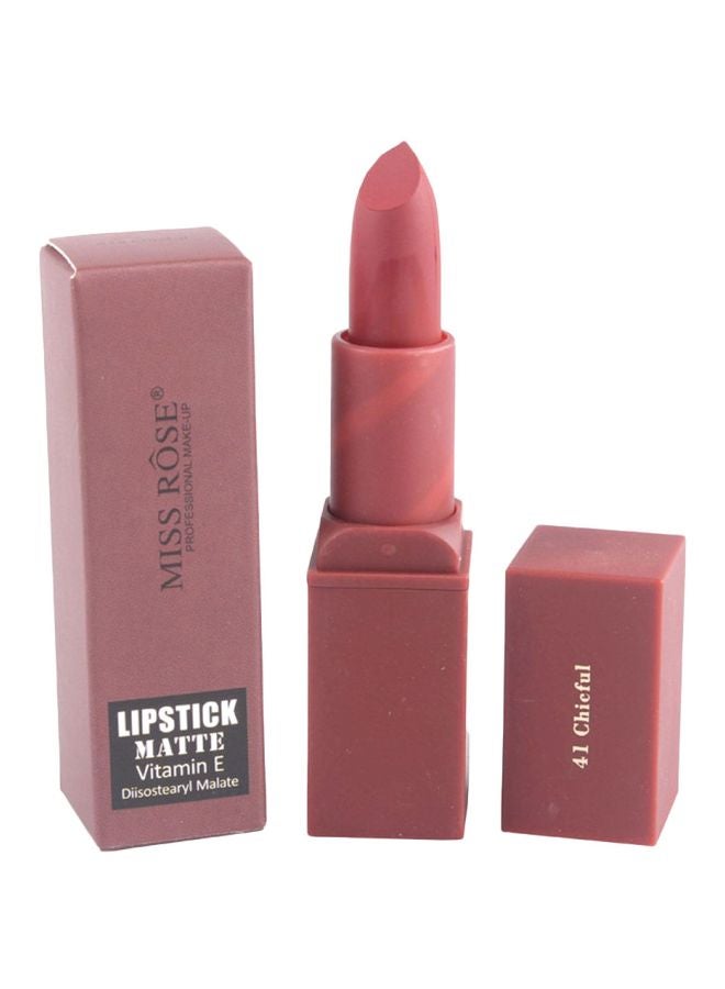 مس روز مجموعة أحمر شفاه مطفأ مضاد للماء من 3 قطع 41 تشيك فول - Image 1