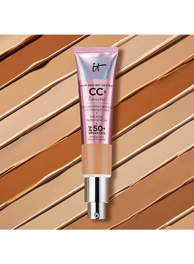 IT COSMETICS Your Skin But Better CC+ Illumination Cream SPF50+ Neutral Medium  - Image 4