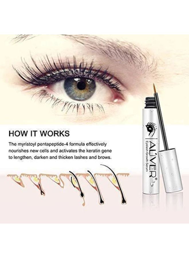 ALIVER - Eyelash Growth Serum Clear - Image 1