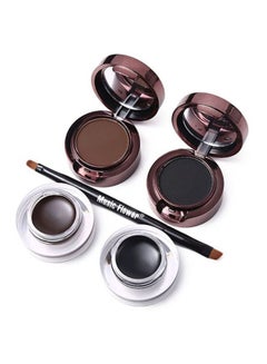 Music Flower 24H 2in1 Fascinated Eyebrow & Cream Black/Brown  - Image 2