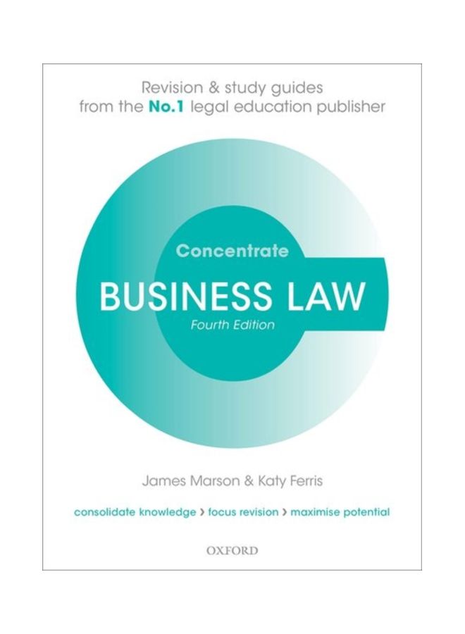 Business Law Concentrate: Law Revision And Study Guide paperback english - 01 Oct 2019 