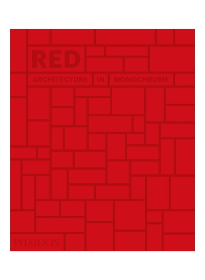 Red: Architecture In Monochrome hardcover english - 26 Oct 2018 